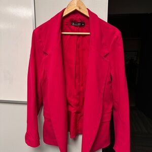 7th Avenue New York & Co Design Studio Pink Blazer Women’s Size L